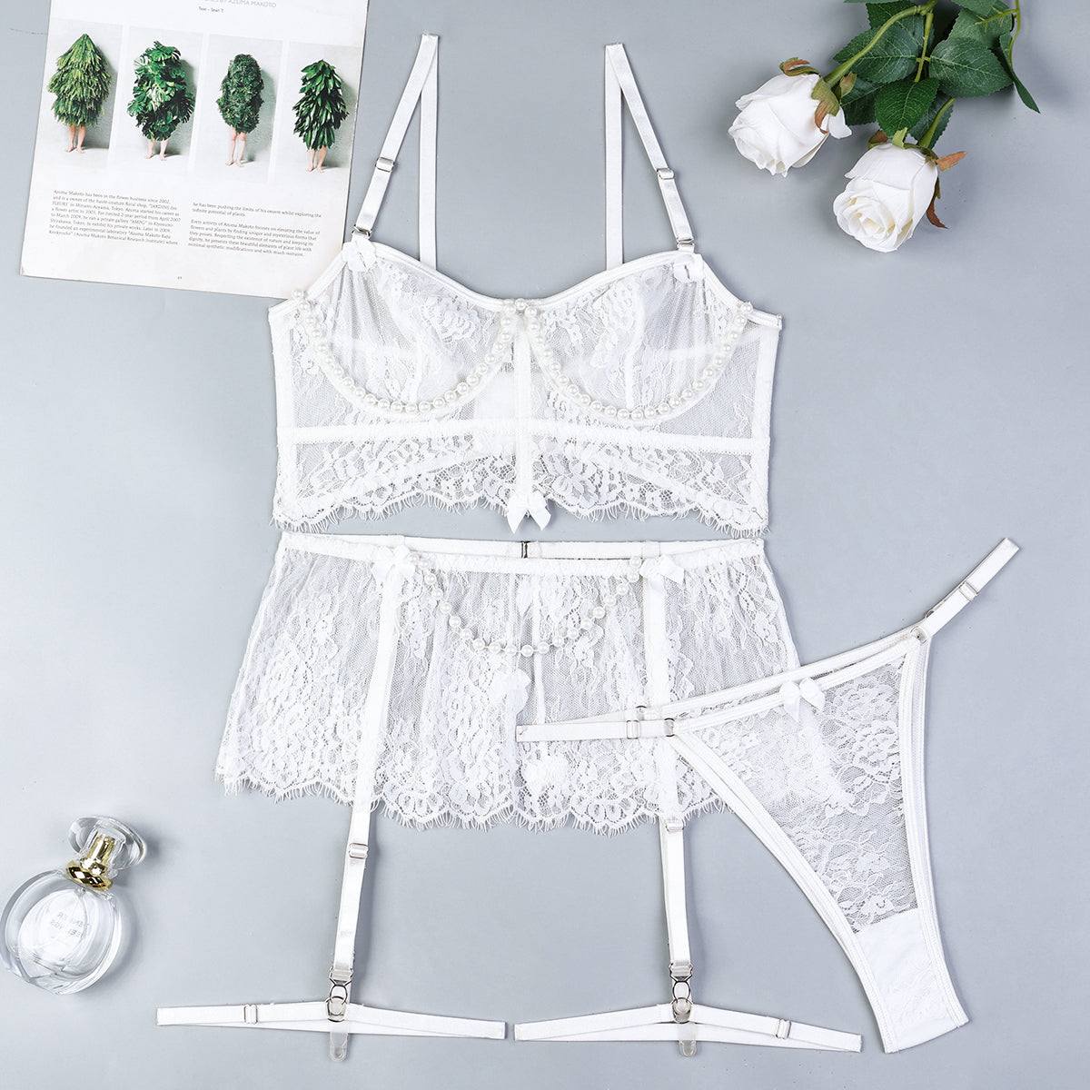 The Pearl & Lace Nocturne Collection