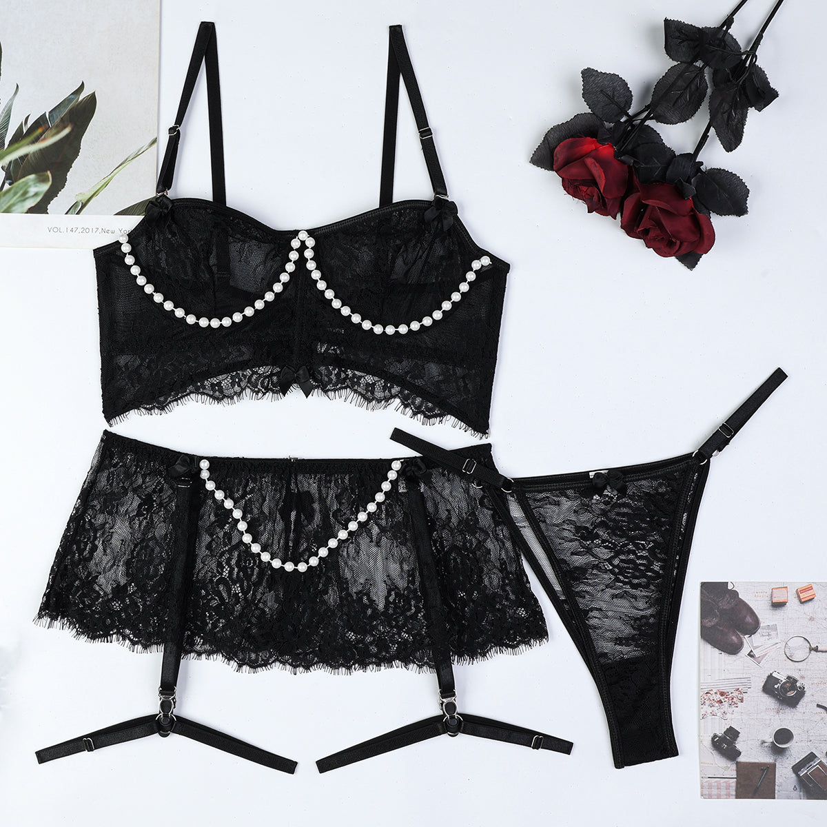 The Pearl & Lace Nocturne Collection